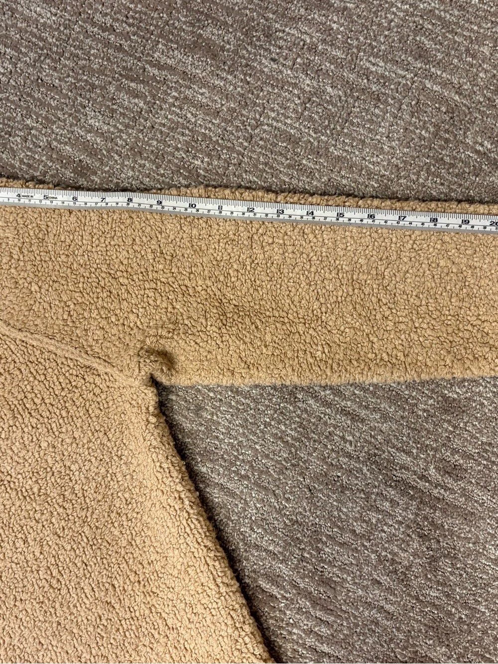 Talbots Boucle Teddy Bear Cardigan Sweater With Gold Buttons | Size Large - Picture 9 of 11